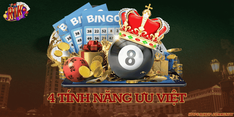 RIKVIP - Link Vào Cổng Game RIKVIP Chính Thức Tại Việt Nam Minh họa các tính năng nổi bật