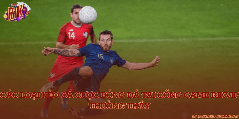 Các kèo cược bóng đá tại cổng game trực tuyến uy tín Rikvip Tổng hợp các loại kèo bóng đá được ưa chuộng và phổ biến nhất hiện nay