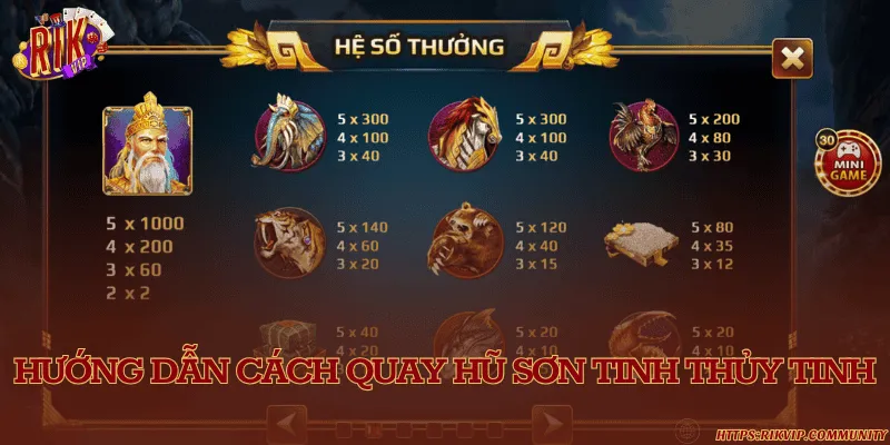 Các bước quay hũ đổi thưởng cụ thể ở nhà cái Rikvip uy tín
