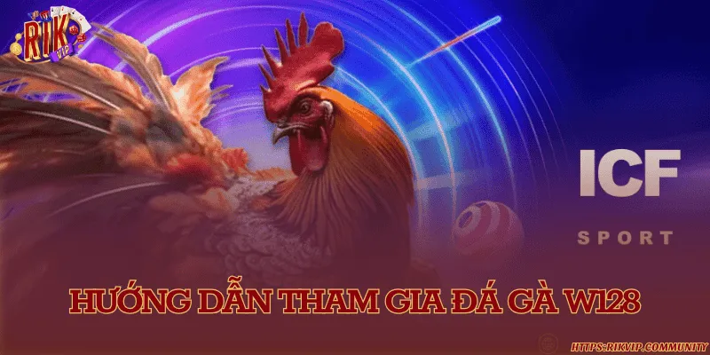 Đá gà W128 – Sân chơi gà chọi trực tuyến hấp dẫn Hướng dẫn tham gia đá gà W128