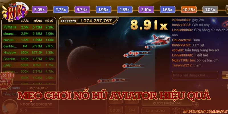 Nổ hũ aviator – Trải nghiệm game bay hấp dẫn và đầy kịch tính Mẹo chơi nổ hũ Aviator hiệu quả