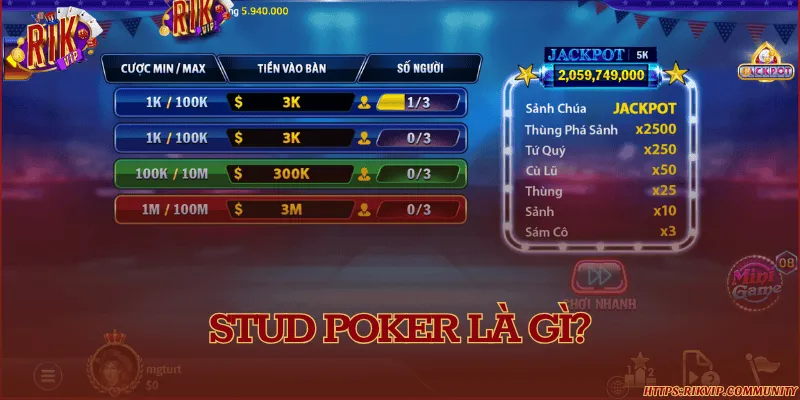 Stud Poker là gì?